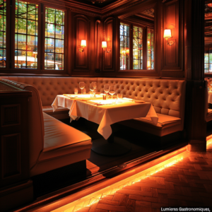 Lumières Gastronomiques Éclairage Sur Mesure pour Restaurants à Paris et en Île de France